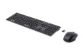 Zestaw klawiatura + mysz HP 720 Multi-Device Rechargeable Wireless Keyboard and Mouse Combo bezprzewodowe z akumulatorem czarne 9T5A9AA - 2671307