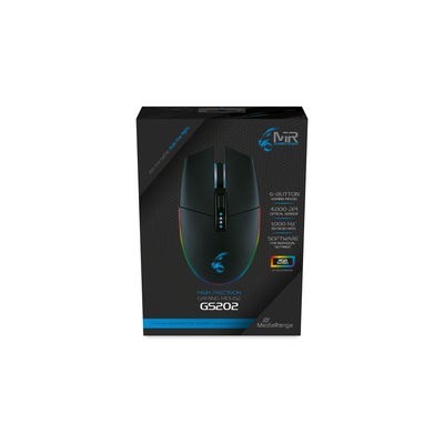 MediaRange MRGS202 myszka Gaming Po prawej stronie USB Typu-A Optyczny 4000 DPI - 2671548
