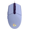 Mysz USB Optical G102 Lightsy Purple 910-005854 Logitech - 2671562