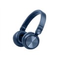 Muse M-276BTB słuchawki/zestaw słuchawkowy Przewodowy i Bezprzewodowy Opaska na głowę Połączenia/muzyka Bluetooth Niebieski - 2671850