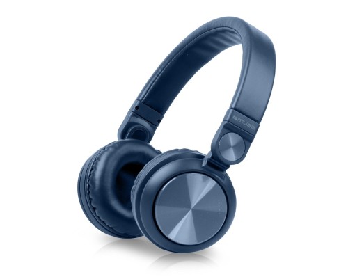 Muse M-276BTB słuchawki/zestaw słuchawkowy Przewodowy i Bezprzewodowy Opaska na głowę Połączenia/muzyka Bluetooth Niebieski - 2671850
