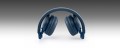 Muse M-276BTB słuchawki/zestaw słuchawkowy Przewodowy i Bezprzewodowy Opaska na głowę Połączenia/muzyka Bluetooth Niebieski - 2671846