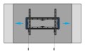 B-Tech Elements Fixed 400 Flat 165,1 cm (65") Ściana Czarny, Niebieski - 2672191