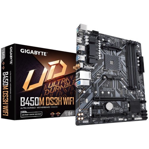 Płyta główna Gigabyte B450M DS3H WIFI (WYPRZEDAŻ) - 2672268