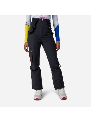 Spodnie Rossignol W Bib Insulated Pant czarny - 2672458