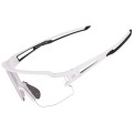 Okulary rowerowe Rockbros 10172 fotochromowe UV400 - białe - 2681829