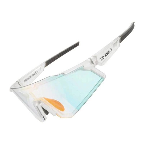 Okulary rowerowe Rockbros SP291 fotochromowe UV400 - białe - 2681838