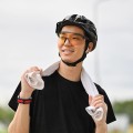 Okulary rowerowe Rockbros fotochromowe, z ochroną UV i wkładką korekcyjną - przezroczyste czarne - 2681850