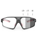 Okulary rowerowe Rockbros SP216BK fotochromowe UV400 - czarno-czerwone - 2681853