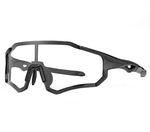 Okulary rowerowe Rockbros 10181 fotochromowe UV400 - czarne - 2681860