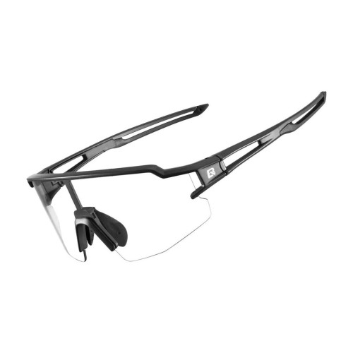 Okulary rowerowe Rockbros 10175 fotochromowe UV400 - czarne - 2681874
