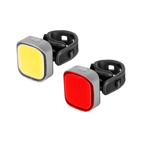 Komplet świateł do roweru ( z przewodem USB) - 2681885
