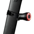 Lampka rowerowa Rockbros Q5 tylna z inteligentnym systemem stop - czarna - 2681890