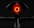 Lampka rowerowa Rockbros Q5 tylna z inteligentnym systemem stop - czarna - 2681887