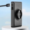 Lampka rowerowa Rockbros JP008 przednia pod licznik z powerbankiem 5000mAh 150lm IPX6 - czarna - 2681909