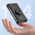 Lampka rowerowa Rockbros JP008 przednia pod licznik z powerbankiem 5000mAh 150lm IPX6 - czarna - 2681906