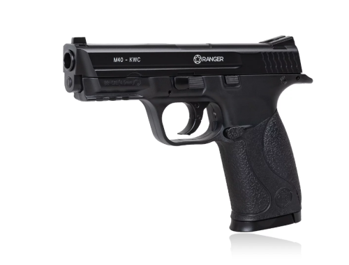 Wiatrówka pistolet RANGER M40 KWC kal. 4,5 BBs 19 strz. METAL SLIDE CO2 (AAKCMD481AZB) - 2673168