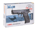Wiatrówka pistolet RANGER M40 KWC kal. 4,5 BBs 19 strz. METAL SLIDE CO2 (AAKCMD481AZB) - 2673170