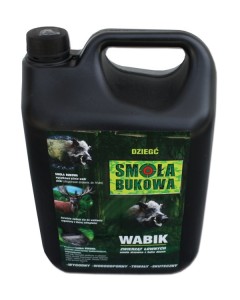 Smoła bukowa - środek wabiący dziki 5kg