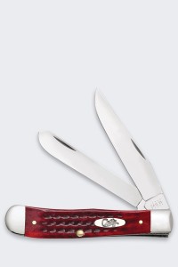 Scyzoryk Case Pocket Worn Trapper SS Old Red