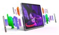 Lenovo Tab (bez zasilacza) | Plus TB351FU | 11,5 cala | Luna Szary | 2000 x 1200 pikseli | MediaTek Helio G99 | 8 GB | LPDDR4x Lutowany | 128 GB | Sieć Wi-Fi | Przednia kamera 8 MP | Kamera tylna 8 MP - 2673848