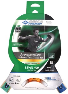 Donic Schildkröt Level 400 stół pingpongowy Czarny, Zielony, Drewno