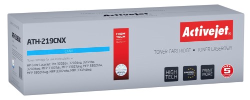 Activejet ATH-219CNX Toner (zamiennik HP 219X W2191X; Supreme; 2500 stron; niebieski) z chipem - 2675207