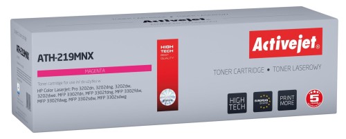 Activejet ATH-219MNX Toner (zamiennik HP 219X W2193X; Supreme; 2500 stron; purpurowy) z chipem - 2675209