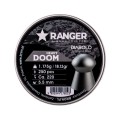 Śrut 5,5 mm RANGER Diabolo Doom Heavy płaski 250 szt. 1,175 g - 2673124