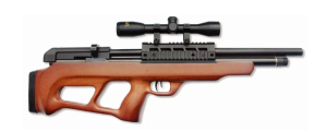 Wiatrówka karabinek Beeman USA BullPup m.1357 PCP k.4,5 mm Mag-12 strz. Ekp<17J