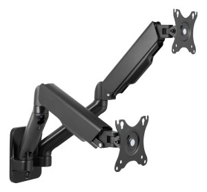 Deltaco Uchwyt ścienny na 2 monitory 17" - 32" (ARM-0361)