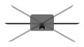 Neomounts DS45-430BL12 uchwyt do telewizorów 109,2 cm (43") Czarny - 2682997