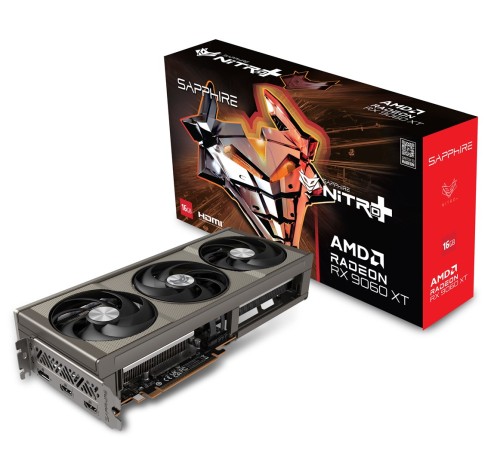 Karta graf. SAPPHIRE NITRO+ RX 9060 XT GAMING OC 16 - 2676309