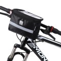 Wozinsky torba rowerowa na kierownicę z etui na telefon 2 l czarny (WBB12BK) - 2632681