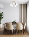 Lampa wisząca Activejet AJE-EMILY 5P GOLD E27 5x40W - 2670396