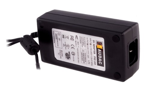 AUDAC PSD241 adapter zasilający/inwentor Wewnętrzna Czarny - 2669261