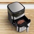Tefal Easy Fry & Grill EY505D Pojedyńczy 4,2 l Autonomiczny 1550 W Frytkownica na gorące powietrze Stal nierdzewna - 2683633