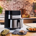 Tefal Easy Fry & Grill EY505D Pojedyńczy 4,2 l Autonomiczny 1550 W Frytkownica na gorące powietrze Stal nierdzewna - 1521722