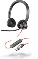 POLY Zestaw słuchawkowy Blackwire 3320 Stereo USB-C z certyfikatem Microsoft Teams + przejściówka USB-C/A - 2636304
