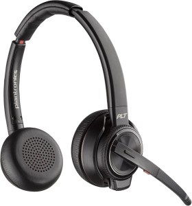 POLY Zestaw słuchawkowy Savi 8220 UC DECT 1880–1900 MHz USB-A