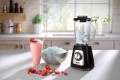 Blender TEFAL BL438831 BlendForce Tabletop, 800 W, materiał dzbanka: plastik, pojemność dzbanka: 1,25 L, kruszenie lodu, kolor: czarny - 2683876