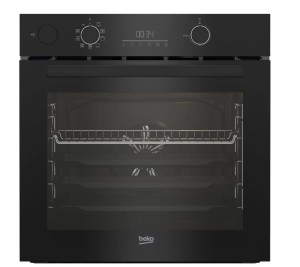 Piekarnik z dodatkiem pary parowy BEKO BBISM14300BMPE Steam Asissted czyszczenie pyrolityczne CookSense termosonda