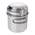ESBIT Cookset z palnikiem alkoholowym Słoiczek 0,985 l Stal nierdzewna - 2684271
