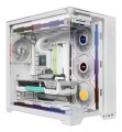 Wentylator Lian Li UNI FAN TL Wireless LCD Lüfter, ARGB, PWM - 120 mm, biały - 2684792
