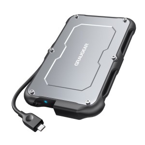GRAUGEAR G-2502-C-10G obudowa do dysków twardych Obudowa HDD/SSD Czarny, Stal 2.5"