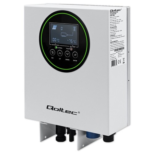 Qoltec Inwerter Przetwornica solarna do grzania wody ECO Solar Boost MPPT BYPASS LCD 3kW/4kW Wi-fi - 2664050