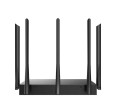 Tenda W30E AX3000 router bezprzewodowy Gigabit Ethernet Dual-band (2.4 GHz/5 GHz) Czarny - 1510104