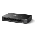 Mercusys MS108GS łącza sieciowe Nie zarządzany Gigabit Ethernet (10/100/1000) Czarny - 2685535