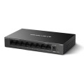 Mercusys MS108GS łącza sieciowe Nie zarządzany Gigabit Ethernet (10/100/1000) Czarny - 2260218