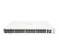 HPE Aruba Networking Aruba Instant On 1960 48G 40p Class4 8p Class6 PoE 2XGT 2SFP+ 600W Zarządzany L2+ Gigabit Ethernet (10/100/1000) Obsługa PoE 1U Biały - 1889789